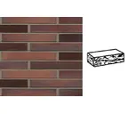 Кирпич клинкерный Muhr 04 Rotbraun-bunt готик, 290х90х40 мм