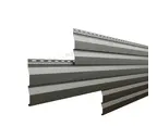 Металлический сайдинг Металл-Профиль VikingMP RR 32 Темно-коричневый