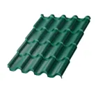 Металлочерепица Металл-Профиль Монтерроса-M 0,5 PURMAN® RAL 6005 Зеленый мох