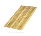 Профлист Металл Профиль МП18 0.5 ECOSTEEL® текстурированный Золотой дуб A