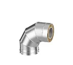 Колено сэндвича-И Металл и Ко 90х200х115 Оц 0,5+AISI 430 0,5 (конденсат)