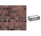 Кирпич клинкерный Muhr 04S Rotbraun-bunt Spezial готик, 290х90х71 мм