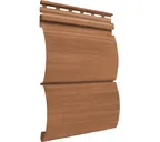 Акриловый сайдинг Tecos Natural wood effect Блок-Хаус Двойной (Европейский клен), 3,66м