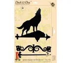 Флюгер большой Duck & Dog 090 Волк