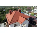 Металлочерепица Grand Line Монтеррей 0,45 Полиэстер RAL 3009 Оксидно-красный