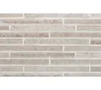 Клинкерная плитка Stroeher Stiltreu 452 silber-grau рельефная, 490х40х14 мм