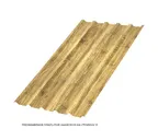 Профлист Металл Профиль МП35 0.5 ECOSTEEL® текстурированный Золотой дуб B