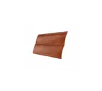 Металлический сайдинг Grand Line Сталь Блок-хаус 0.45 мм Print Twincolor с пленкой Cherry Wood