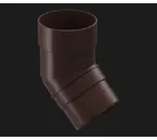 Колено 45˚ PREMIUM, шоколад