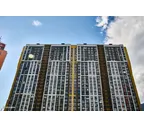 Декоративная минеральная штукатурка weber.min 2 мм серая, зимняя, 25 кг