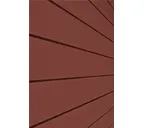 Фиброцементный сайдинг Cedral Click Smooth (гладкий) Красная земля