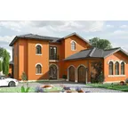 Фиброцементный сайдинг Decover RAL 8023 Terracotta 8х190х3600