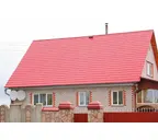 Металлочерепица Металл-Профиль Супермонтеррей 0,45 Полиэстер RAL 3005 Красное вино