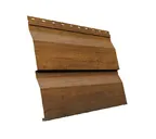 Металлический сайдинг Grand Line Корабельная Доска XL 0.4 мм Print Premium Golden Wood