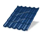 Металлочерепица Металл-Профиль Трамонтана-M 0,5 PURMAN® RAL 5005 Синий насыщенный