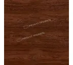 Планка карнизного свеса сложная 185х50х2000 (ECOSTEEL-01-МореныйДуб-0.5)