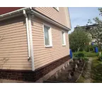 Виниловый сайдинг Docke Корабельный брус D4.5D PREMIUM Персик 3600×232