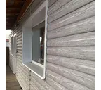 Виниловый сайдинг Docke Блок-Хаус D4.7T LUX под дерево Канадская Береза 3600×243