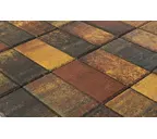 Брусчатка Braer Прямоугольник ColorMix 200х100х40 мм Миндаль