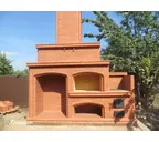 Печной кирпич радиусный полнотелый Lode Janka F13 гладкий, 250х120х65 мм