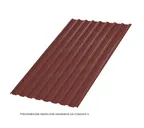 Профлист Металл Профиль МП20 0.45 Полиэстер RAL 3009 Красная окись B