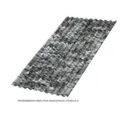 Профлист Металл Профиль C21 0.5 ECOSTEEL® Белый камень A