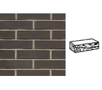 Кирпич клинкерный Muhr 05 Eisenschmelz Schwarzbraun готик, 290х90х71 мм