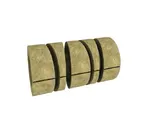 Вырезанные из цилиндров готовые изделия из базальтовой ваты Paroc Pro Bend 100 40х89