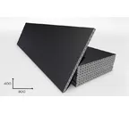 Керамогранитная плита FAVEKER GA20 для НФС, Negro, 800*400*20 мм