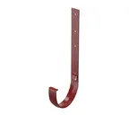 Кронштейн желоба металлический STANDARD, красный