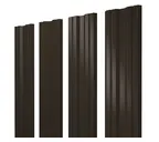 Штакетник Twin Grand Line 0,5 Satin Matt RR 32 Темно-Коричневый