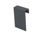 Соединительный профиль фибросайдинга Decover Velur RAL 7024 Мокрый асфальт 0.5