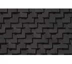 Гибкая черепица CertainTeed Presidential Shake Charcoal Black