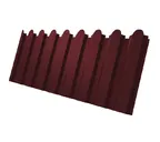 Профлист фигурный Grand Line C20A 0.5 Satin RAL 3005 Красное вино