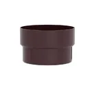 Муфта трубы соединительная ПВХ Grand Line шоколадная (RAL 8017)