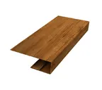 J-Профиль 18мм 0,45 Print-Double Elite Golden Wood (2,5м)