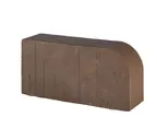Печной кирпич радиальный Lode Brunis F15 (R60) гладкий полнотелый 250х120х65 мм