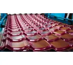 Металлочерепица Металл-Профиль Монтеррей 0,5 PURMAN® RAL 3005 Красное вино