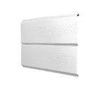 Софит ЭкоБрус new c перфорацией 0,45 PE RAL 9003 сигнальный белый