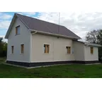 Виниловый сайдинг Docke Блок-Хаус D4.7T PREMIUM Крем-Брюле 3600×243