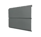 Софит ЭкоБрус new c перфорацией 0,45 PE RAL 7005 мышино-серый