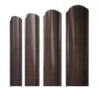 Штакетник Полукруглый Slim фигурный Grand Line 0,45 Print Premium Antique Wood Antique Wood