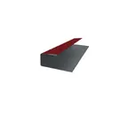 J-Профиль 12мм 0,5 Satin с пленкой RAL 3005 красное вино (2м)