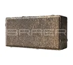 Тротуарная плитка Braer Прямоугольник ColorMix 200х50х60 мм Каштан